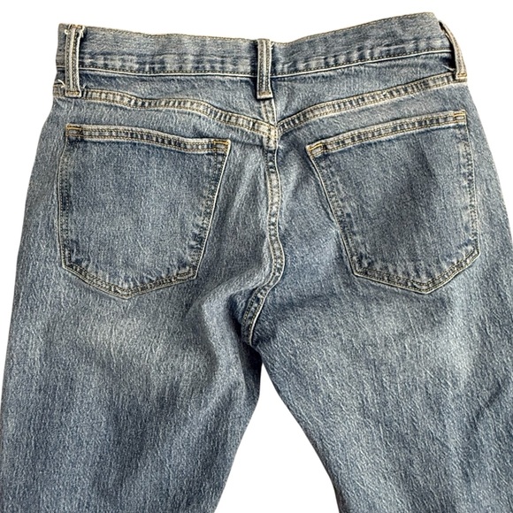 Old Navy Skinny Built-In Flex Blue Men’s Jeans 32x32 Pants Distressed - Picture 7 of 13